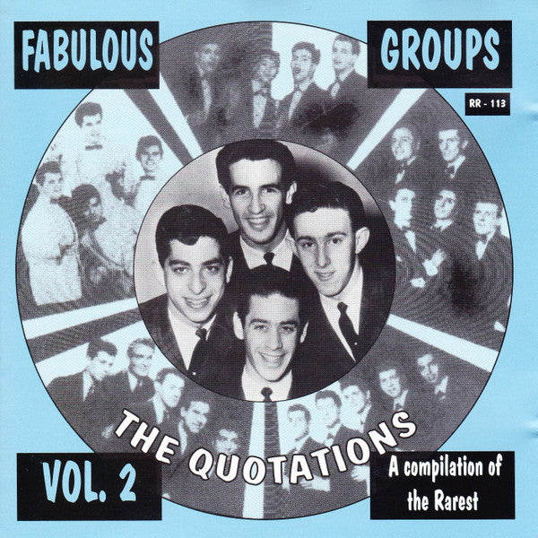 USED CD - Various – Fabulous Groups Vol. 2 - A Compilation Of The Rarest Cheap