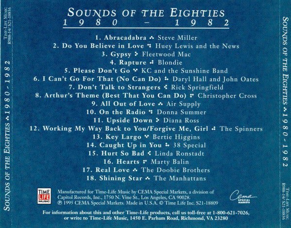 USED CD - Sounds Of The Eighties 1980-1982 Sale