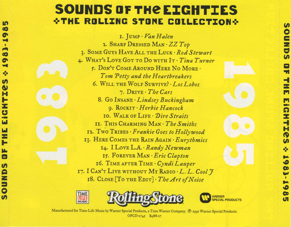 USED CD - Various – Sounds Of The Eighties 1983-1985 Online Hot Sale