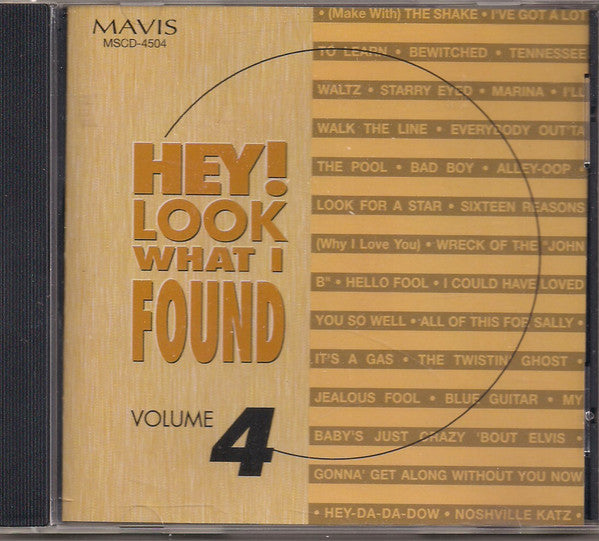 USED CD - Various – Hey! Look What I Found Volume 4 Cheap