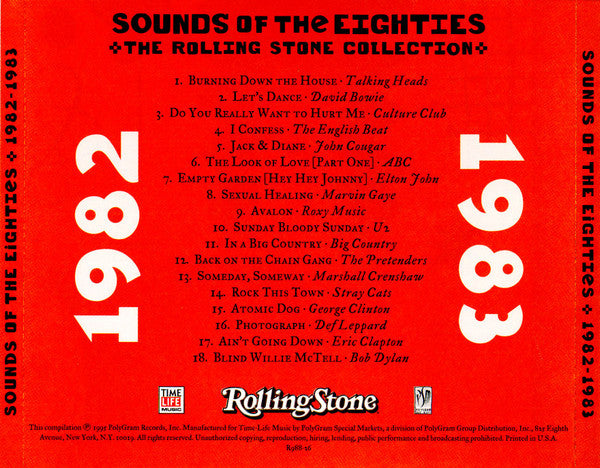 USED CD - Various – Sounds Of The Eighties 1982-1983 Discount