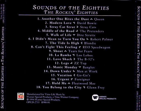 USED CD - Sounds Of The Eighties - The Rockin  Eighties Cheap