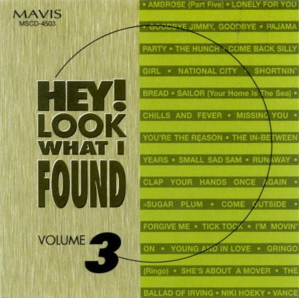 USED CD - Various – Hey ! Look What I Found   Vol. 3 Sale