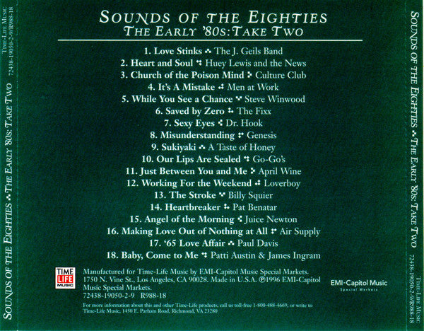 USED CD - Sounds Of The Eighties - The Early  80s: Take Two Sale