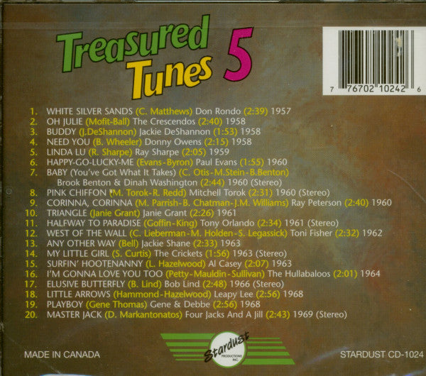 USED CD - Various – Treasured Tunes 5 Online