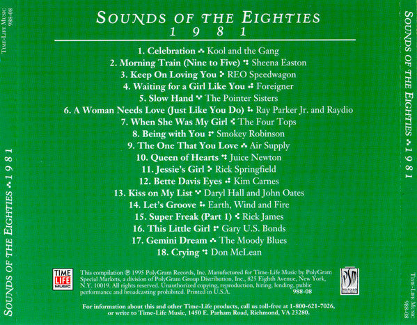 USED CD - Sounds Of The Eighties 1981 Online now