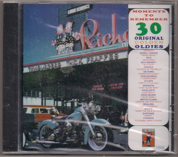 USED CD - Various – Moments To Remember 30 Original Golden Oldies For Cheap