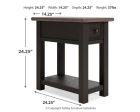 Tyler Creek Chairside End Table Online Sale