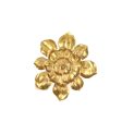 RESIN 23  WALL FLOWER, GOLD For Sale