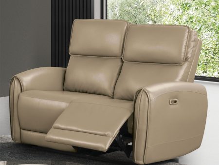 Schlieren Beige Power Loveseat Sale