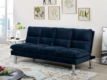 Saratoga Navy Futon Sofa Online