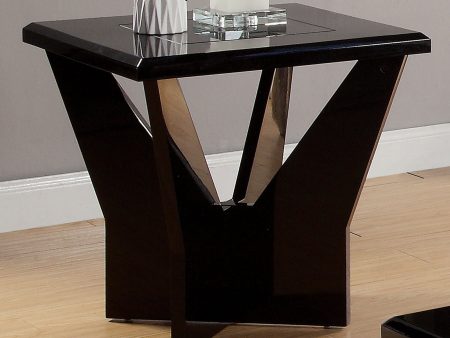 Dubendorf Black End Table Discount