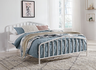 Trentlore Queen Metal Bed Fashion