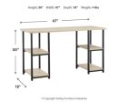 Waylowe 48  Home Office Desk For Discount