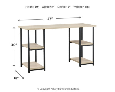 Waylowe 48  Home Office Desk For Discount