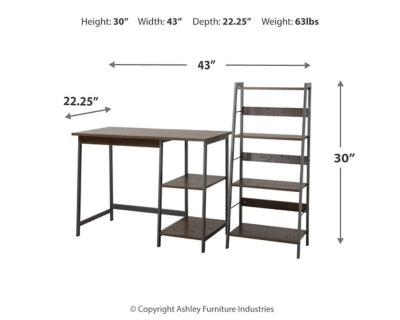 Soho Home Office Desk with Shelf For Cheap