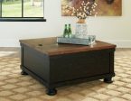 Valebeck Coffee Table with Lift Top For Sale