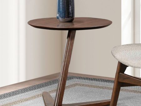 Vardo Walnut Side Table Cheap