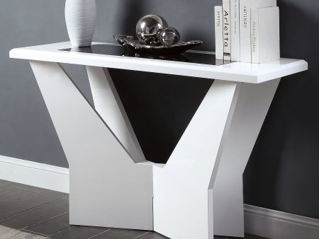 Dubendorf White Sofa Table Online Sale