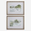 Serene Lake Framed Prints, S 2 Cheap