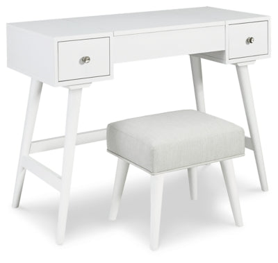 Thadamere Vanity with Stool For Cheap