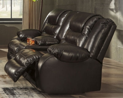 Vacherie Reclining Loveseat with Console Online