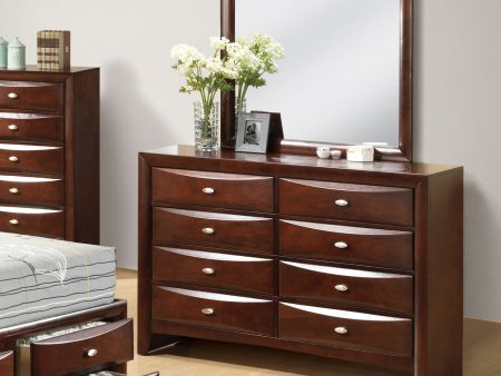 Zosimo Dark Cherry Dresser Online