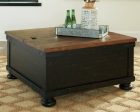 Valebeck Coffee Table with Lift Top For Sale