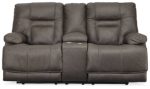 Wurstrow Power Reclining Loveseat with Console on Sale