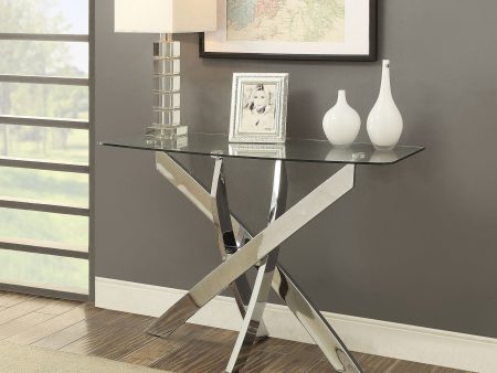 Laila Chrome Sofa Table Online Hot Sale