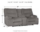 Coombs Power Reclining Loveseat with Console For Cheap