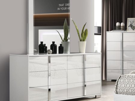 Sinistra White Dresser For Discount