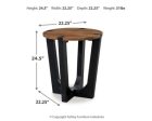 Hanneforth End Table on Sale