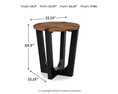 Hanneforth End Table on Sale