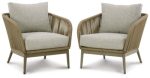 Swiss Valley Lounge Chair with Cushion (Set of 2) Supply