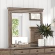 Sheringham Weathered Gray Mirror Hot on Sale