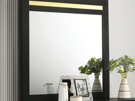 Lillestrom Black Gold Mirror on Sale