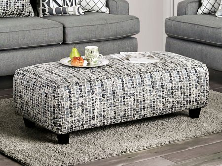 Verne Pattern Ottoman on Sale