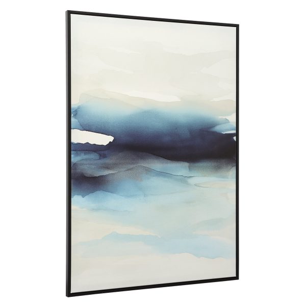 Uttermost Waves Framed Canvas Abstract Art Fashion