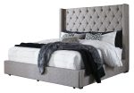 Sorinella King Upholstered Bed with 1 Large Storage Drawer For Cheap