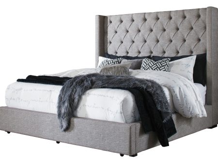 Sorinella King Upholstered Bed with 1 Large Storage Drawer For Cheap