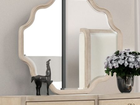 Candra Natural Oak Mirror Online