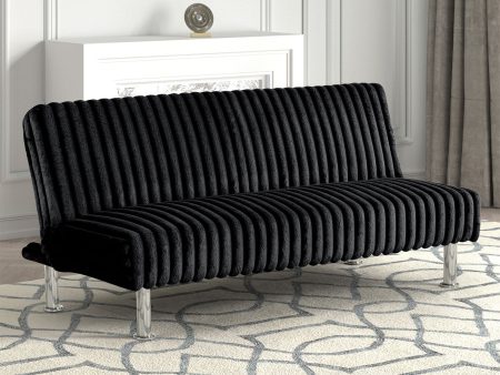 Hinwil Black Futon Sofa Bed Sale