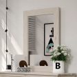 Stavros White Mirror Sale