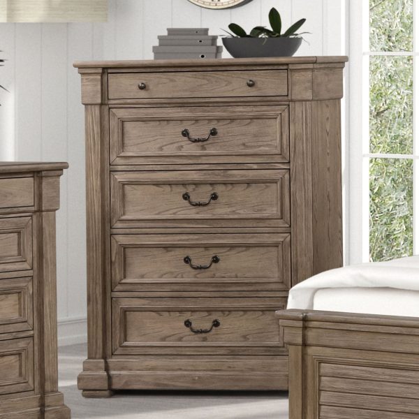 Sheringham Weathered Gray Chest For Cheap