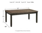 Tyler Creek Dining Table Online Sale