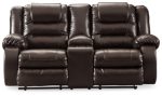 Vacherie Reclining Loveseat with Console Online