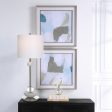 Uttermost Mist Shapes Framed Prints, Set 2 For Cheap