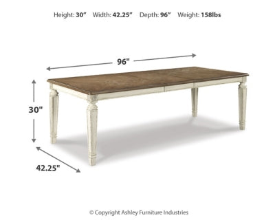 Realyn Dining Extension Table Sale