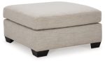 Mahoney Oversized Accent Ottoman Online Sale